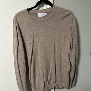 Topman Beige Crewneck Sweater for Men